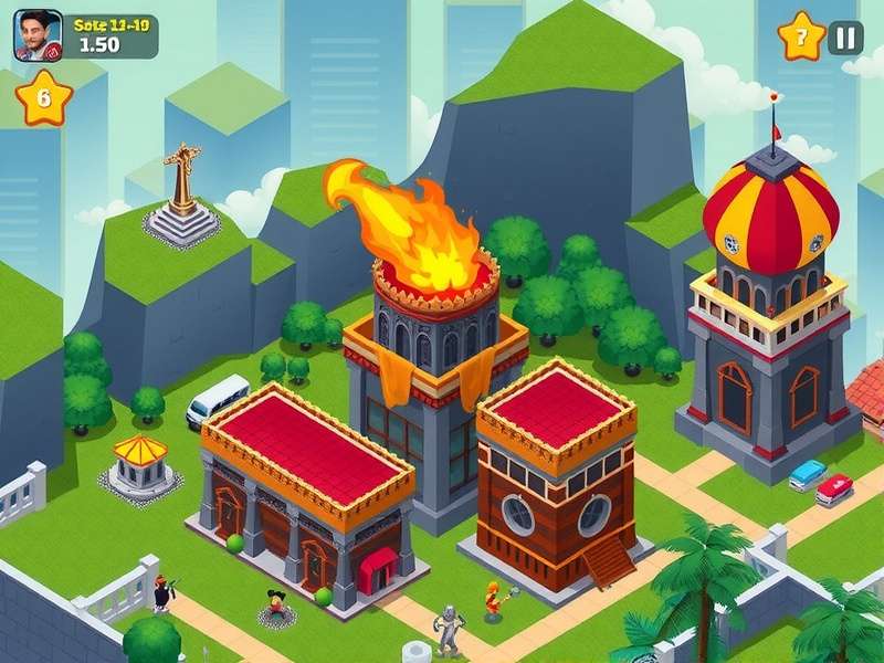 Bangalore Tower Defense gameplay screenshot